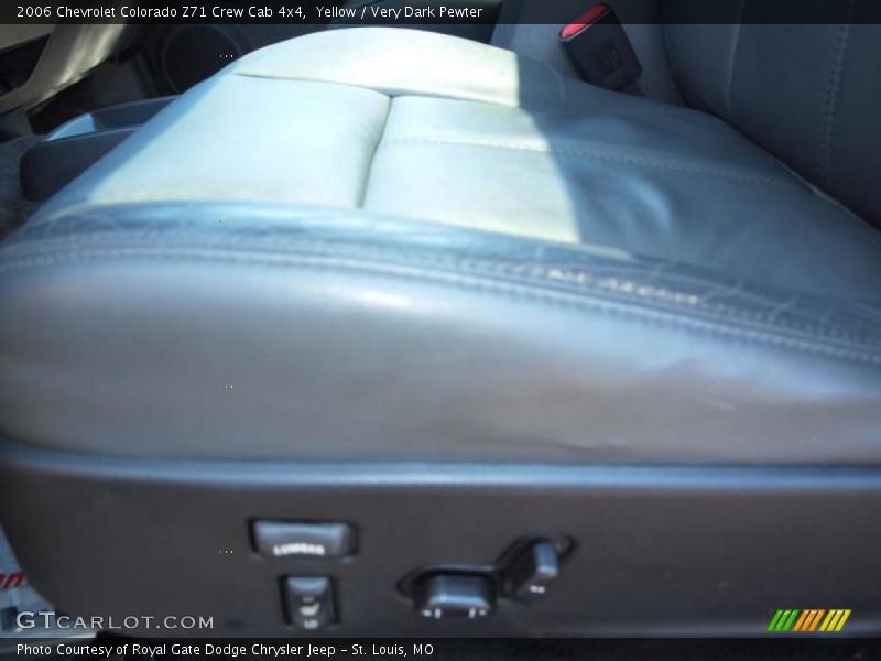 Yellow / Very Dark Pewter 2006 Chevrolet Colorado Z71 Crew Cab 4x4