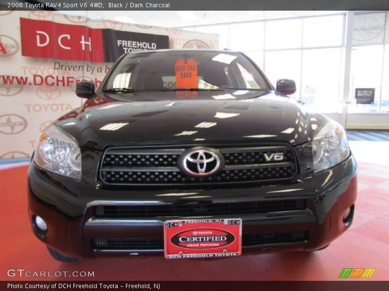 Black / Dark Charcoal 2008 Toyota RAV4 Sport V6 4WD