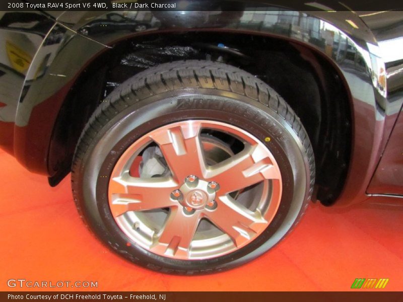 Black / Dark Charcoal 2008 Toyota RAV4 Sport V6 4WD