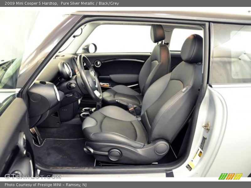  2009 Cooper S Hardtop Black/Grey Interior