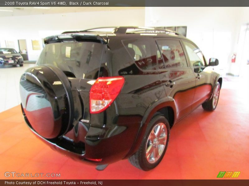 Black / Dark Charcoal 2008 Toyota RAV4 Sport V6 4WD