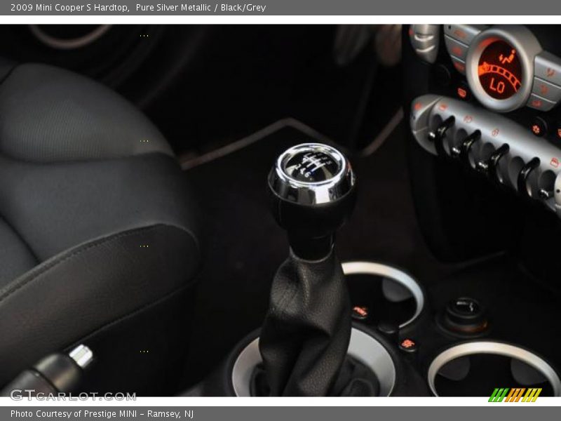 Pure Silver Metallic / Black/Grey 2009 Mini Cooper S Hardtop