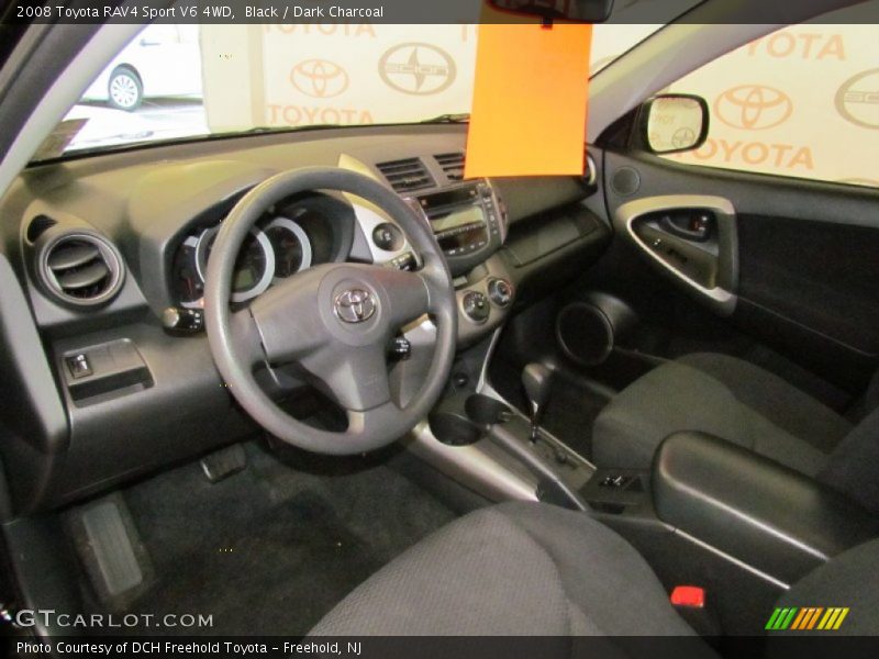 Black / Dark Charcoal 2008 Toyota RAV4 Sport V6 4WD