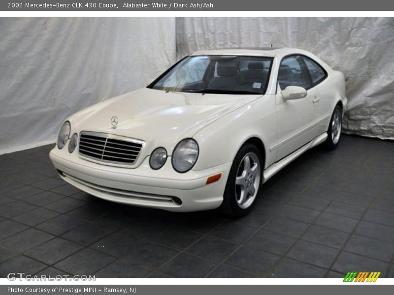 Alabaster White / Dark Ash/Ash 2002 Mercedes-Benz CLK 430 Coupe