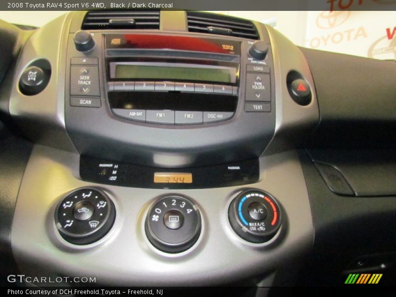 Black / Dark Charcoal 2008 Toyota RAV4 Sport V6 4WD