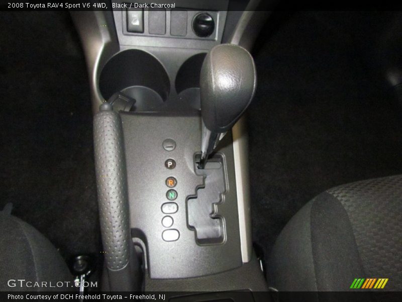Black / Dark Charcoal 2008 Toyota RAV4 Sport V6 4WD