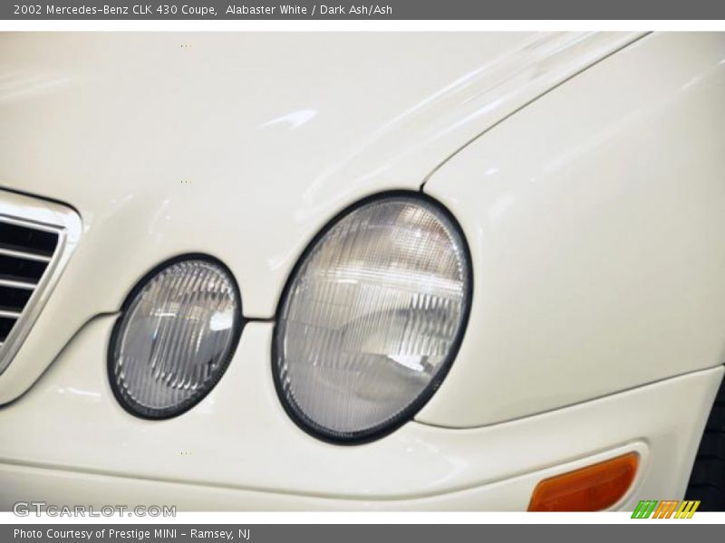 Alabaster White / Dark Ash/Ash 2002 Mercedes-Benz CLK 430 Coupe