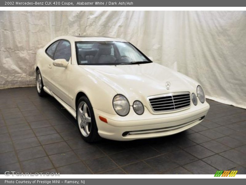 Alabaster White / Dark Ash/Ash 2002 Mercedes-Benz CLK 430 Coupe
