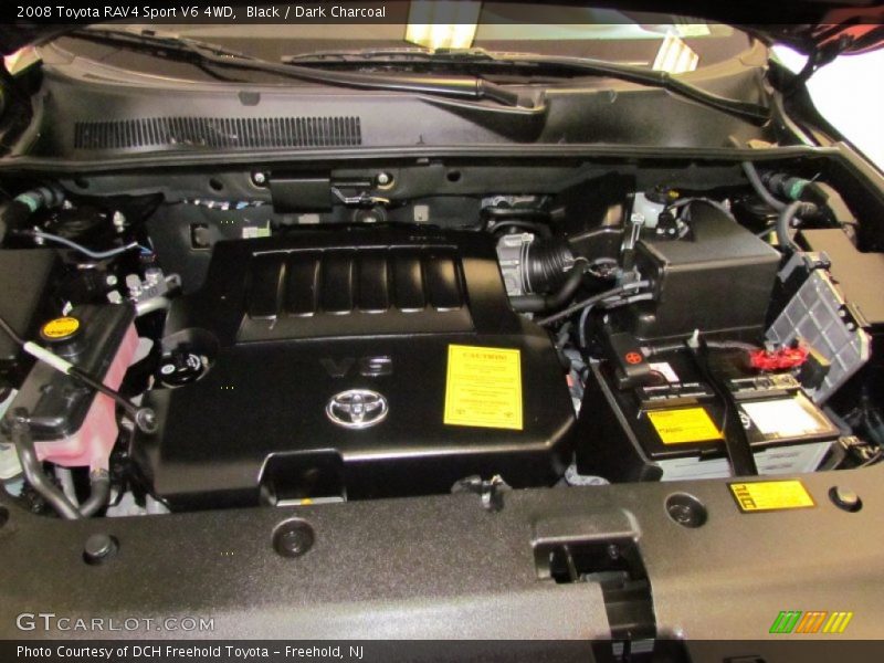 Black / Dark Charcoal 2008 Toyota RAV4 Sport V6 4WD