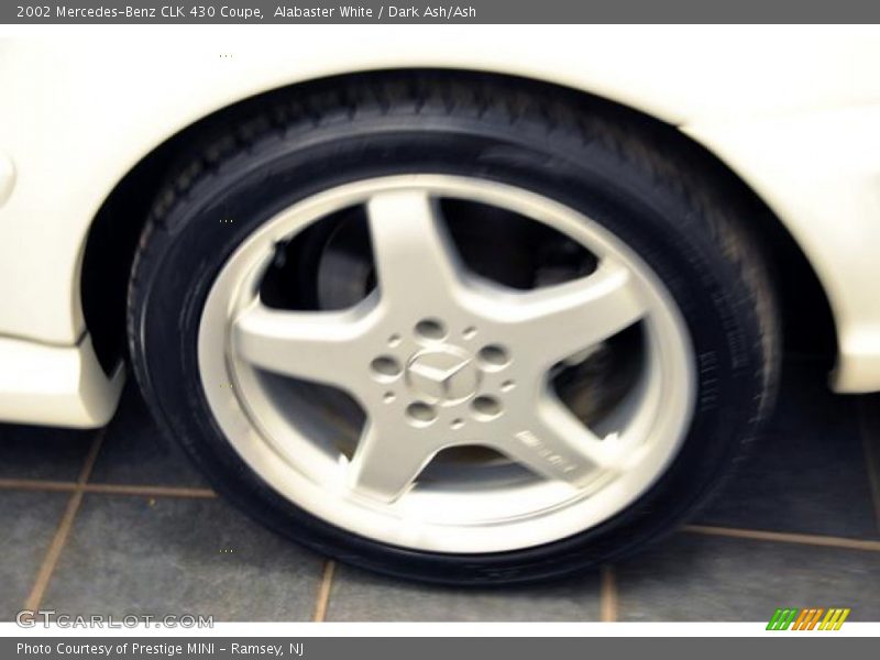 Alabaster White / Dark Ash/Ash 2002 Mercedes-Benz CLK 430 Coupe
