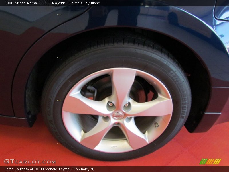 Majestic Blue Metallic / Blond 2008 Nissan Altima 3.5 SE