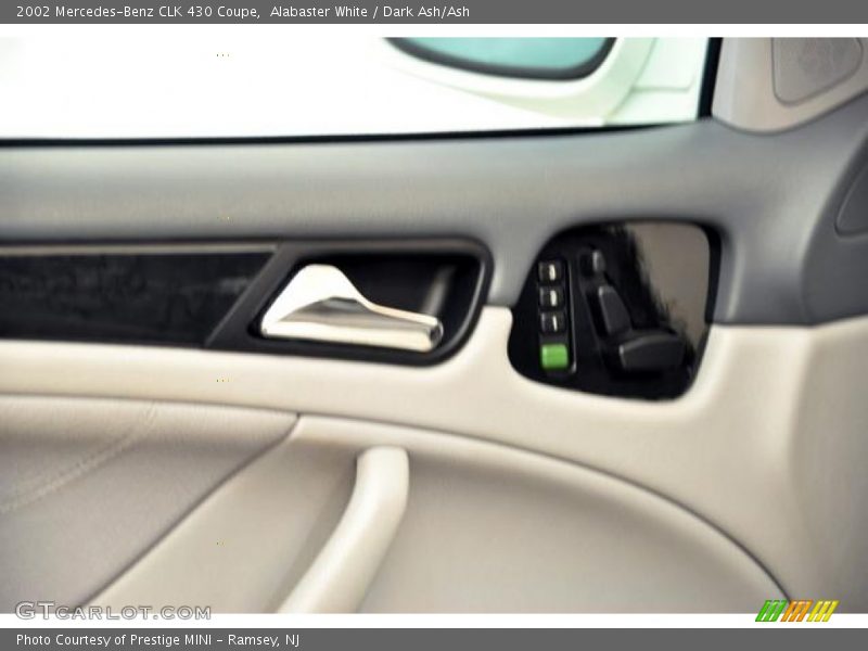 Alabaster White / Dark Ash/Ash 2002 Mercedes-Benz CLK 430 Coupe