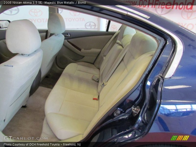 Majestic Blue Metallic / Blond 2008 Nissan Altima 3.5 SE