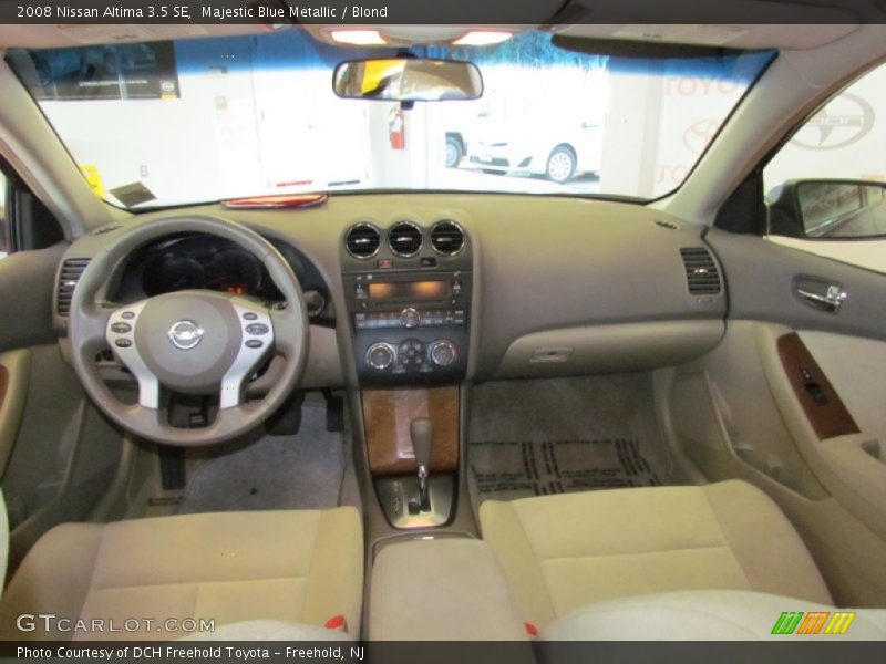 Majestic Blue Metallic / Blond 2008 Nissan Altima 3.5 SE