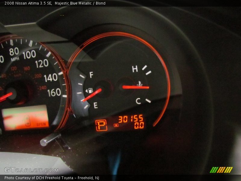 Majestic Blue Metallic / Blond 2008 Nissan Altima 3.5 SE