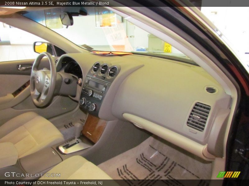 Majestic Blue Metallic / Blond 2008 Nissan Altima 3.5 SE