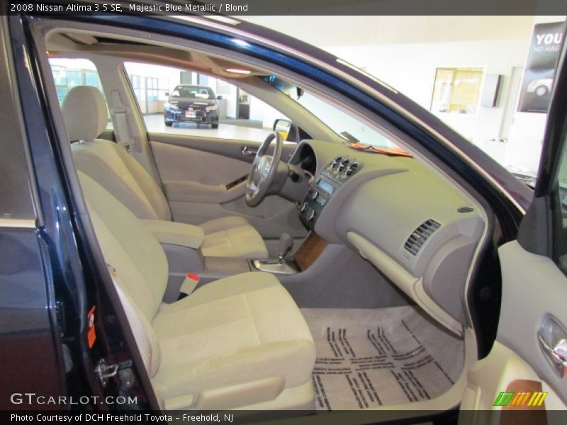 Majestic Blue Metallic / Blond 2008 Nissan Altima 3.5 SE