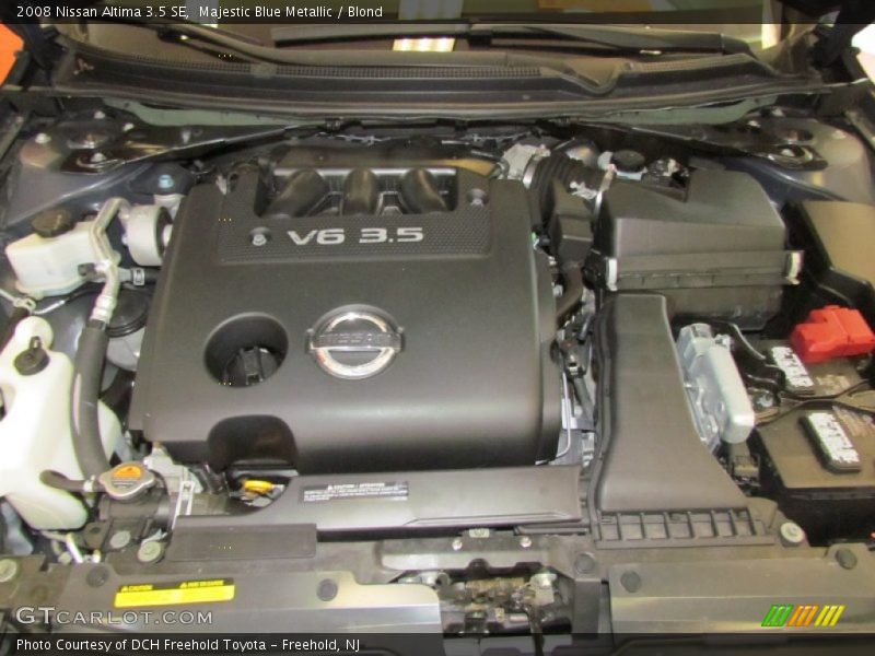 Majestic Blue Metallic / Blond 2008 Nissan Altima 3.5 SE