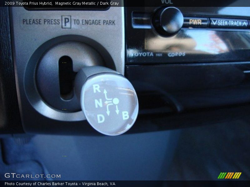 Magnetic Gray Metallic / Dark Gray 2009 Toyota Prius Hybrid
