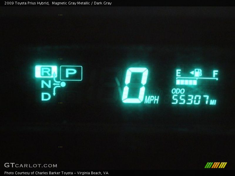 Magnetic Gray Metallic / Dark Gray 2009 Toyota Prius Hybrid