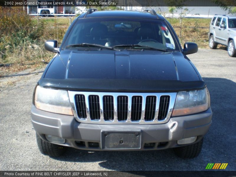 Black / Dark Slate Gray 2002 Jeep Grand Cherokee Laredo 4x4