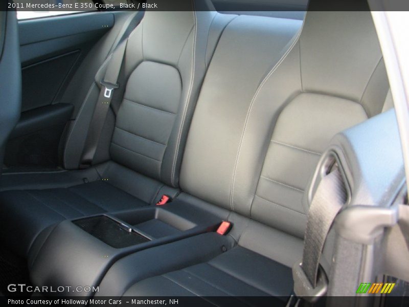 Black / Black 2011 Mercedes-Benz E 350 Coupe