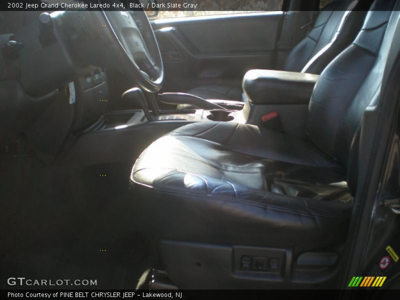 Black / Dark Slate Gray 2002 Jeep Grand Cherokee Laredo 4x4
