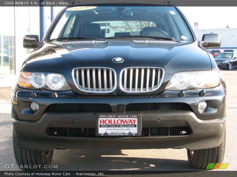 Jet Black / Black 2006 BMW X5 4.4i