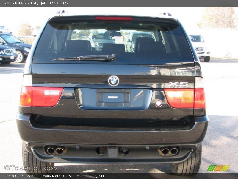 Jet Black / Black 2006 BMW X5 4.4i