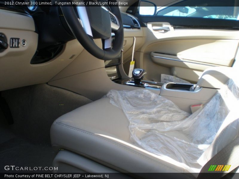Tungsten Metallic / Black/Light Frost Beige 2012 Chrysler 300 Limited