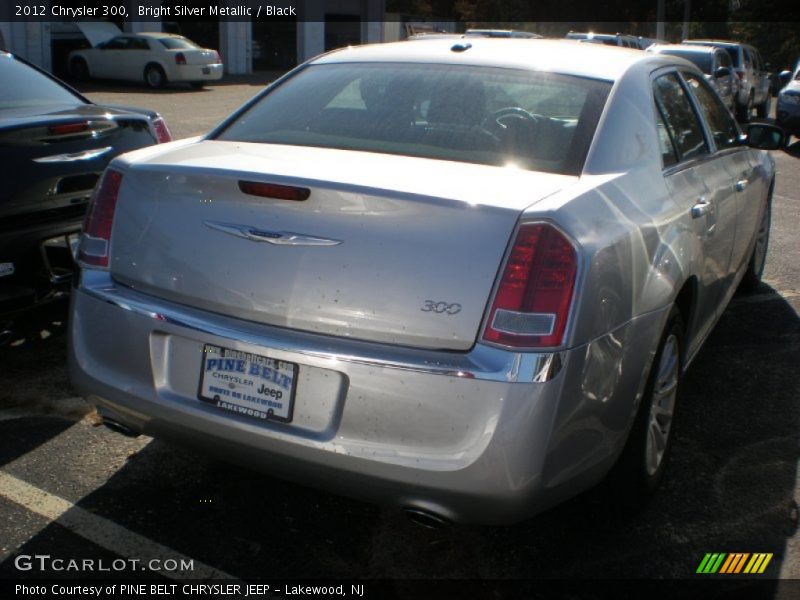 Bright Silver Metallic / Black 2012 Chrysler 300