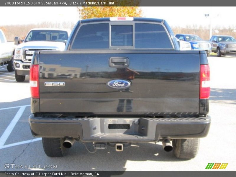 Black / Medium/Dark Flint 2008 Ford F150 STX SuperCab 4x4