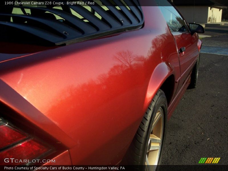  1986 Camaro Z28 Coupe Bright Red