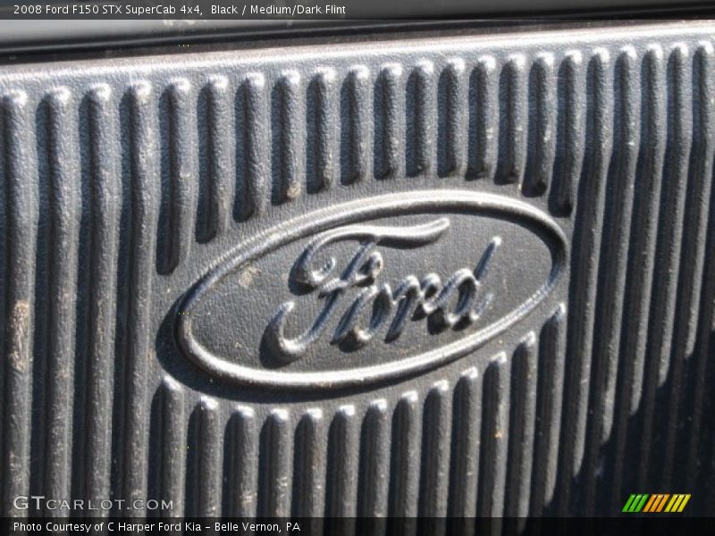 Black / Medium/Dark Flint 2008 Ford F150 STX SuperCab 4x4
