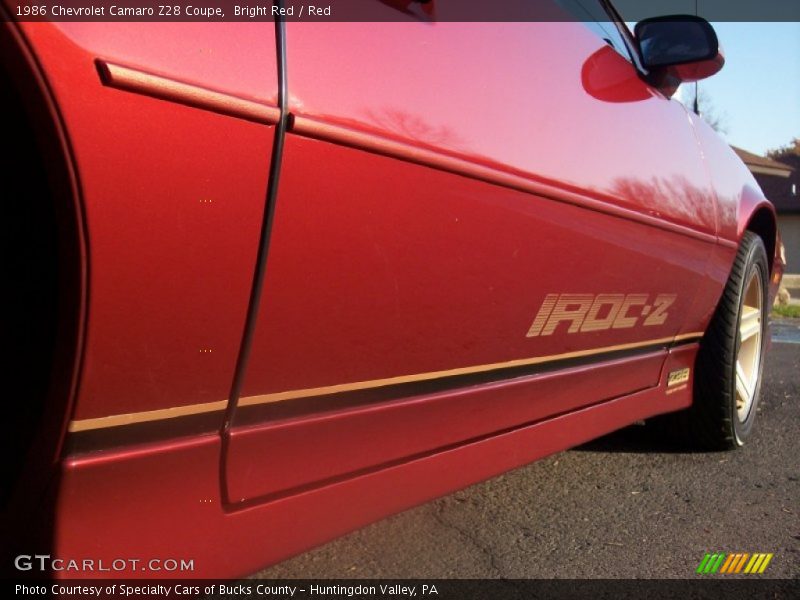  1986 Camaro Z28 Coupe Logo