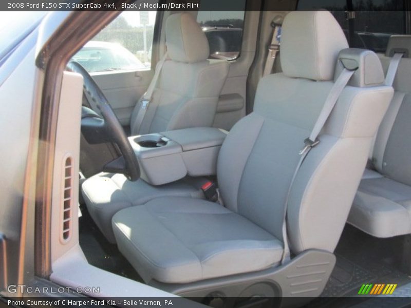 Black / Medium/Dark Flint 2008 Ford F150 STX SuperCab 4x4
