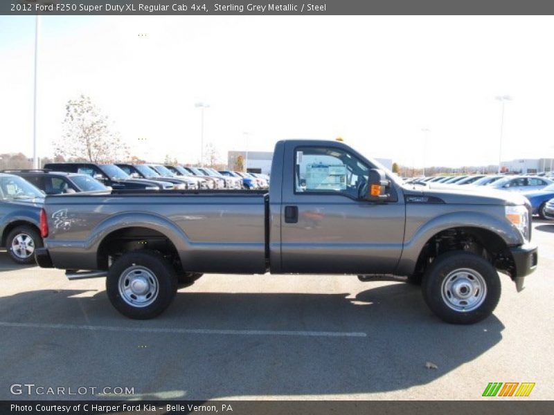  2012 F250 Super Duty XL Regular Cab 4x4 Sterling Grey Metallic