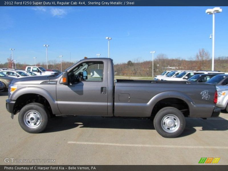  2012 F250 Super Duty XL Regular Cab 4x4 Sterling Grey Metallic