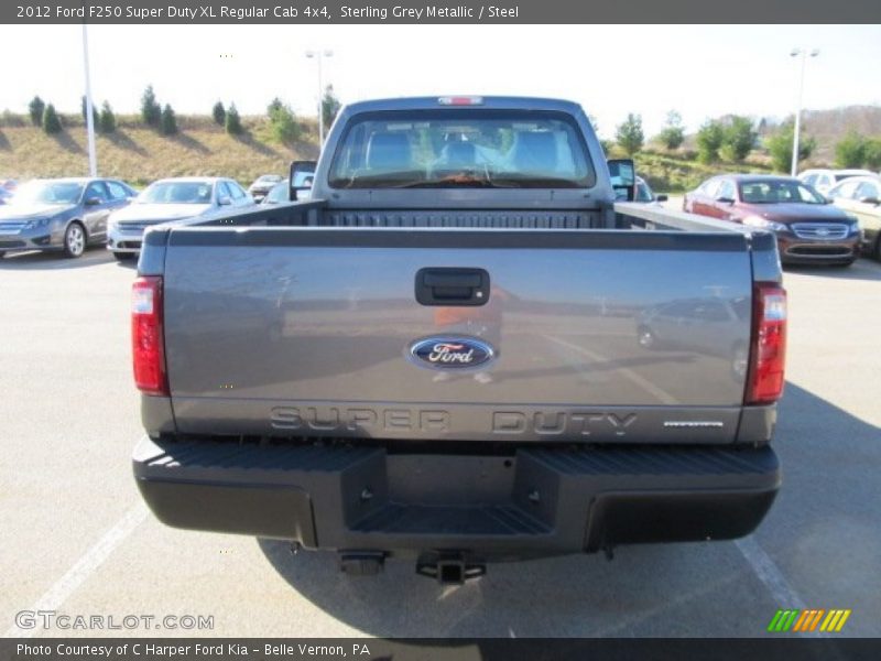 Sterling Grey Metallic / Steel 2012 Ford F250 Super Duty XL Regular Cab 4x4