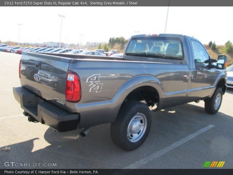 Sterling Grey Metallic / Steel 2012 Ford F250 Super Duty XL Regular Cab 4x4