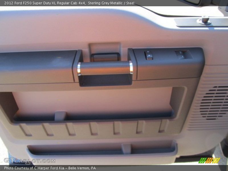 Sterling Grey Metallic / Steel 2012 Ford F250 Super Duty XL Regular Cab 4x4