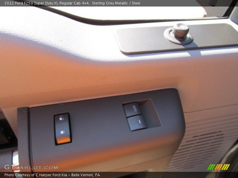 Sterling Grey Metallic / Steel 2012 Ford F250 Super Duty XL Regular Cab 4x4