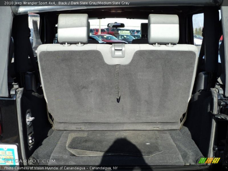 Black / Dark Slate Gray/Medium Slate Gray 2010 Jeep Wrangler Sport 4x4