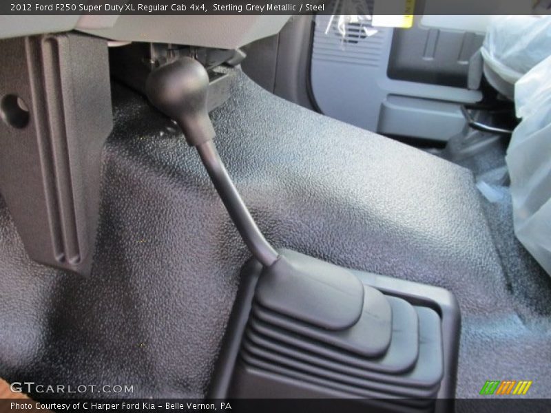 Sterling Grey Metallic / Steel 2012 Ford F250 Super Duty XL Regular Cab 4x4
