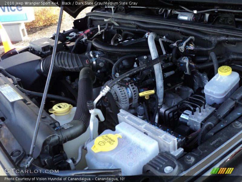Black / Dark Slate Gray/Medium Slate Gray 2010 Jeep Wrangler Sport 4x4