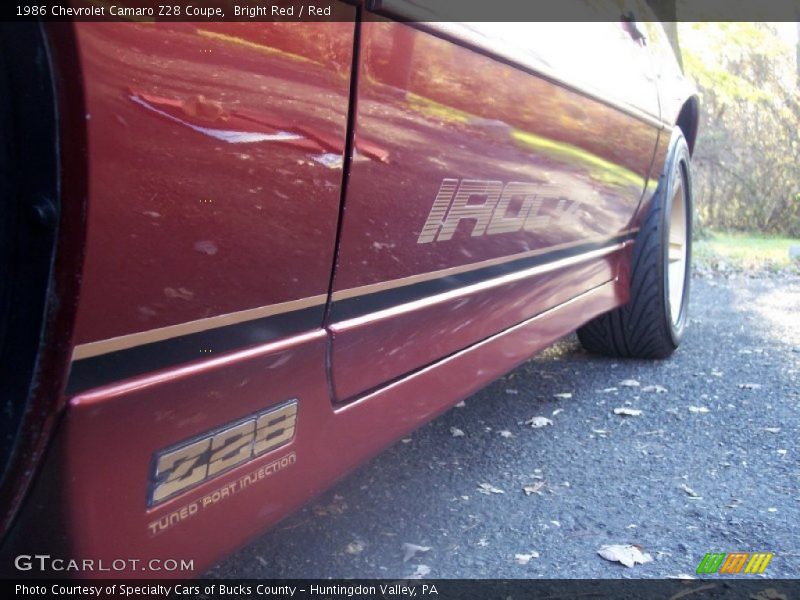  1986 Camaro Z28 Coupe Logo