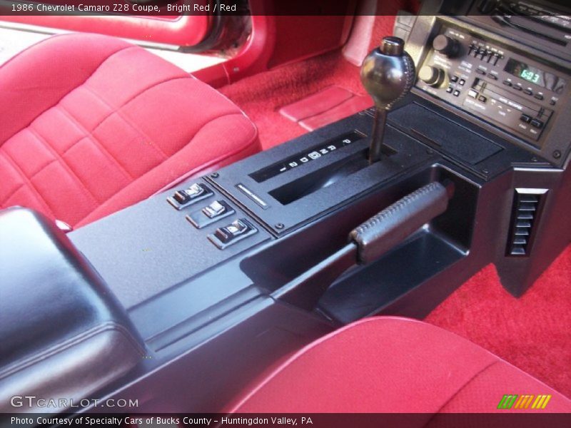  1986 Camaro Z28 Coupe 4 Speed Automatic Shifter