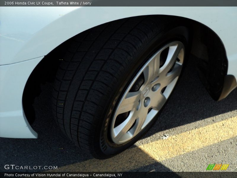 Taffeta White / Ivory 2006 Honda Civic LX Coupe