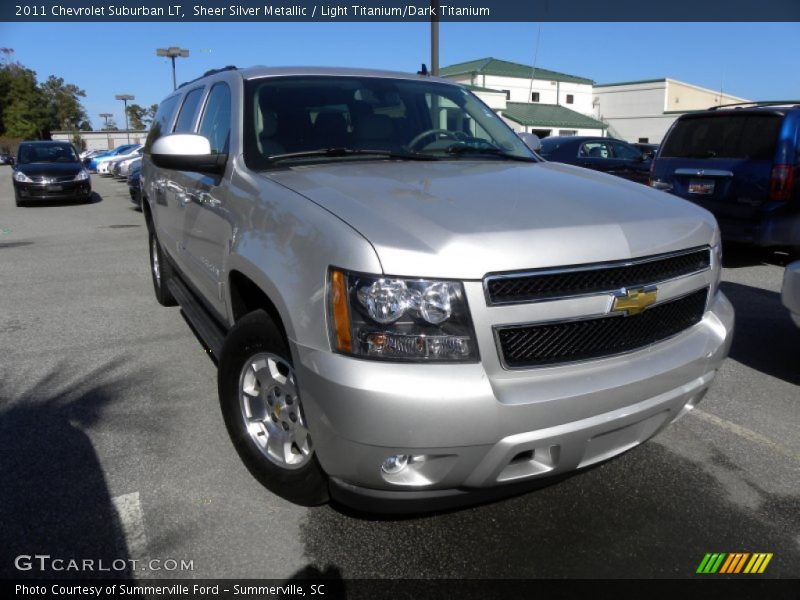 Sheer Silver Metallic / Light Titanium/Dark Titanium 2011 Chevrolet Suburban LT