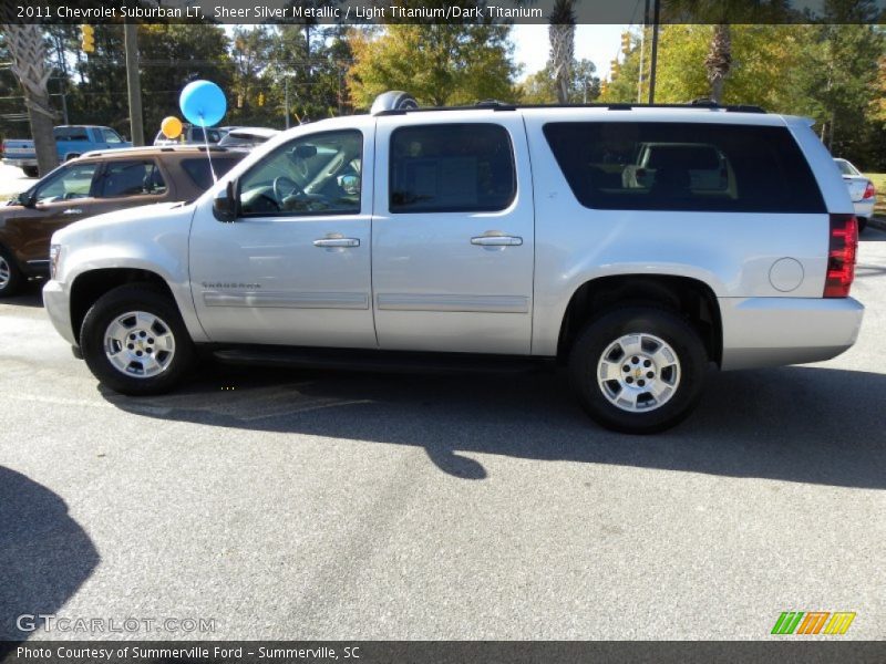 Sheer Silver Metallic / Light Titanium/Dark Titanium 2011 Chevrolet Suburban LT